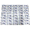 Image 1 : BC-56e-i Uncut Sheet of 40 Notes $5 'ANU' Prefix Knight-Dodge 5x8 Format