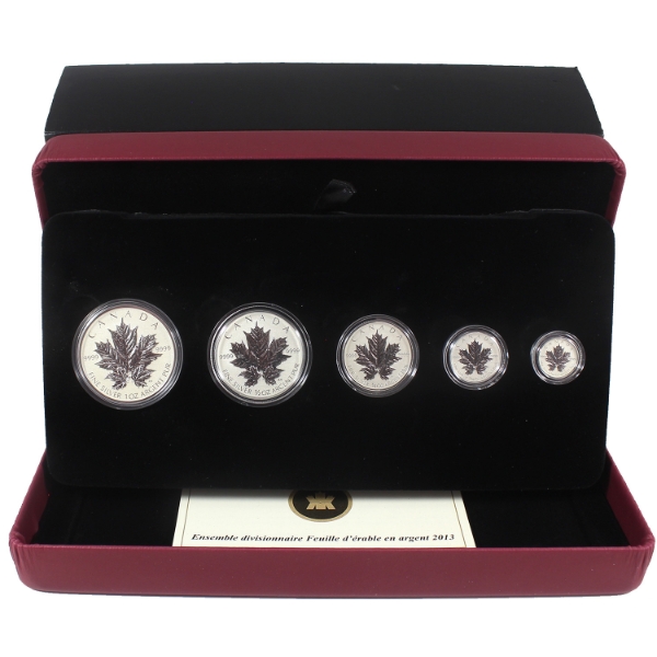 2013 Fractional Set 25th Anniversary of the SML .9999 Fine Silver (Tax Exempt)