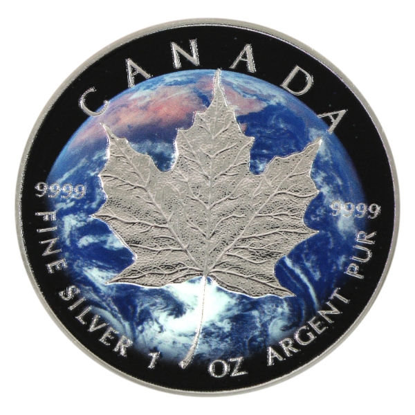 1oz 2026 $5 SML Planets of the Solar System Series- Earth .999 Fine Silver Coin (Tax Exempt)