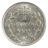Image 1 : 5-cent 1881H AU-UNC