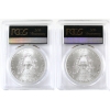 Image 2 : USA 2016 Silver Eagle 30th Anniversary First Day West Point Strike PCGS MS69. 2pcs.