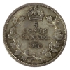 Image 2 : 5-cent 1910 Pointed Leaves ICCS MS65