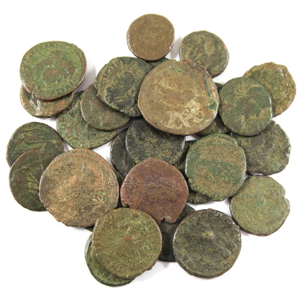Group Lot of Ancient Coins. 28pcs