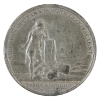 Image 2 : Great Britain 1802 Francis Russell Agricultural Society Pewter Medal 41mm