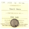 Image 1 : 5-cent 1858 Small Date ICCS MS64