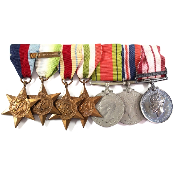 Great Britain 1939-1948 WWII and Named Naval General Service Medal Grouping.
