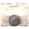 Image 1 : 5-cent 1925 ICCS VF20