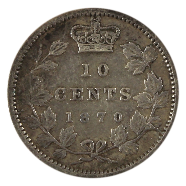 10-cent 1870 Narrow 0 F-VF