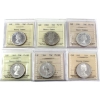 Image 1 : 50-cent 1959-1965 ICCS PL66 Heavy Cameo. 6pcs.