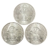 Image 1 : 3x 1oz Mason Mint 2019 Don't Tread On Me American Revolution .999 Fine Silver Rounds. 3pcs.
