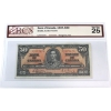 Image 1 : BC-26b 1937 $50 BCS VF25 Gordon-Towers, Changeover SN: B/H2572470 (Tear) 