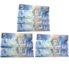 Group Lot of 7x RADAR 2002 $5 Matching Sets of Prefixes 'HNS', 'HNW' & 'HNK'. 7ps.