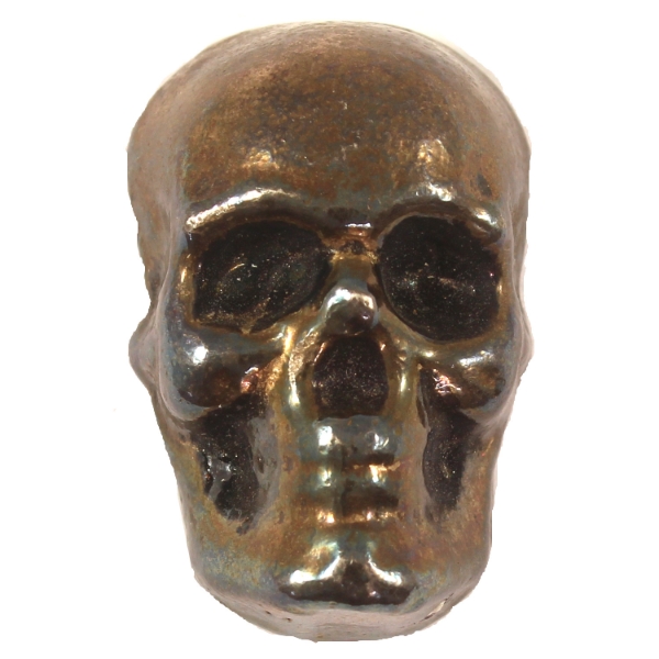 3oz MPM 3D Skull .999 Fine Shaped Silver (Tax Exempt)