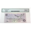 Image 2 : RADAR BC-57a 1989 $10 4 Digit RADAR Legacy GEM UNC66 PPQ Thiessen-Crow SN: ATF8603068