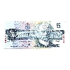 Image 4 : BC-56aS 1986 $5 SPECIMEN BCS UNC60 Original Crow-Bouey SN: ENA0000000 #0385 