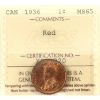 Image 1 : 1-cent 1936 ICCS MS65 Red