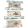 Image 2 : BC-55a, BC-55b, & BC-55c-i 1986 $2 Legacy Superb GEM UNC67 PPQ Bank of Canada Notes. 3pcs.