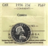 Image 1 : 25-cent 1956 ICCS PL67 Cameo