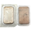 Image 2 : 2x 1oz Assorted Refiners Christmas Themed Vintage .999/+ Silver Bars. 2pcs. (Tax Exempt)