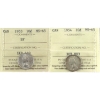 Image 1 : 10-cent 1953 SF & 1954 ICCS MS65. 2pcs.
