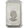 Image 2 : 1oz Australia 2021 .9999 Fine Silver Dragon Bar in Capsule (Tax Exempt) 