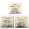 Image 1 : 10-cent 1967 ICCS MS63 to MS64. 3pcs.
