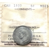 Image 1 : 5-cent 1937 ICCS MS65