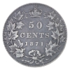 Image 2 : 50-cent 1871 ICCS VF20