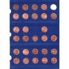 Image 4 : 1-cent 1920-1969 Collection in Deluxe Whitman Album. 54 coins