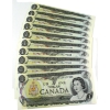 Image 1 : BC46b 1973 $1 Consecutive Crow-Bouey SN:ECD9677380-"89. 10pcs.