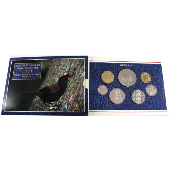 New Zealand 1997 7-Coin Brilliant Uncirculated Set