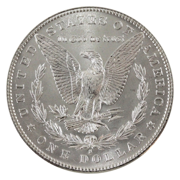 USA Silver 1881-S Morgan Dollar Choice BU