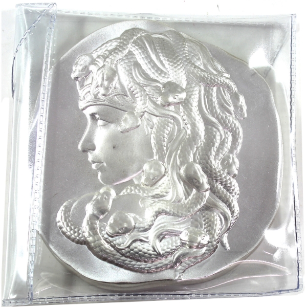 10oz Agrentina Art Metals Medusa .9999 Fine Silver Round (Tax Exempt)