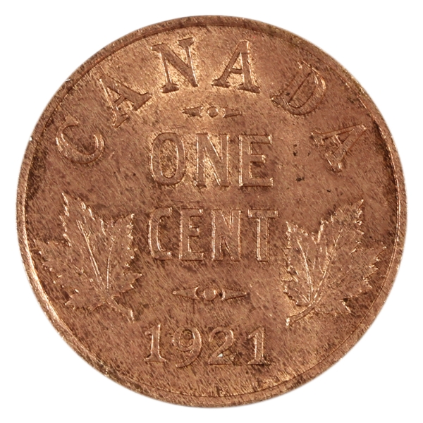 1-cent 1921 BU