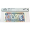 Image 1 : BC-48aS 1972 $5 Specimen Legacy GEM UNC66 PPQ Bouey-Rasminsky SN: CA0000000 237