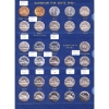 Image 3 : 5-cent 1922-1967 Nickel Collection Housed in Deluxe Whitman Album w/ Grades F12 to MS64. 53pcs.