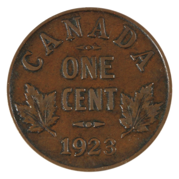 1-cent 1923 VF30