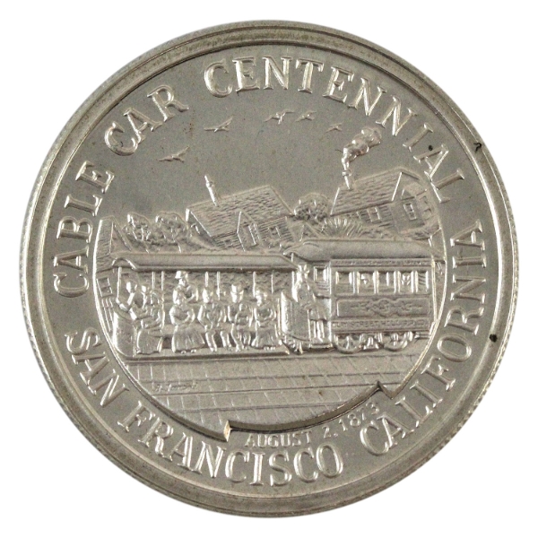 1973 San Francisco Cable Car Silver Centennial Railway and Locomotive Historical Society Inc.