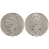 Image 2 : 2x 1oz 2021 & 2022 Britannia .999 Fine Silver. 2pcs (Tax Exempt)