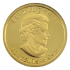 Image 2 : 2005 50-cent Voyageur 1/25oz .9999 Fine Gold Coin. (Tax Exempt)