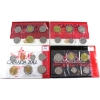 Image 1 : 2012-2015 Uncirculated Coin Sets. 4pcs.