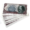 Image 1 : Chile 1970 Pick #142A 10 Escudos UNC Non-Consecutive Banknotes Red Serial Number. 34pcs.