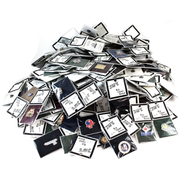 *Bulk Collection of Approximately 217 Assorted Pins. Approx 217pcs