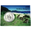 Image 1 : Australia Silver 1999 $1 Kangaroo 1oz .999 Fine Silver (Tax Exempt)