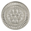 Image 2 : 1oz Silver Shield 2015 "We Rob You" .999 Fine Silver (Tax Exempt)