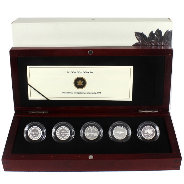 2012 1-cent Farewell to the Penny 5-coin Set (Tax Exempt)