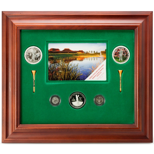 2004 Open Championship of Canada Commemorative Golf Frame Issued by Canada Post and the RCM