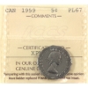 Image 1 : 5-cent 1959 ICCS PL67