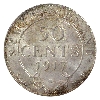 Image 3 : Newfoundland 50-cent 1917C ICCS MS65
