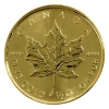 Image 1 : 1/2oz 2009 $20 .9999 Fine Gold Maple Leaf (Tax Exempt)